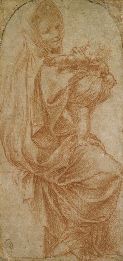 The Virgin and Child by Lodovico Carracci
